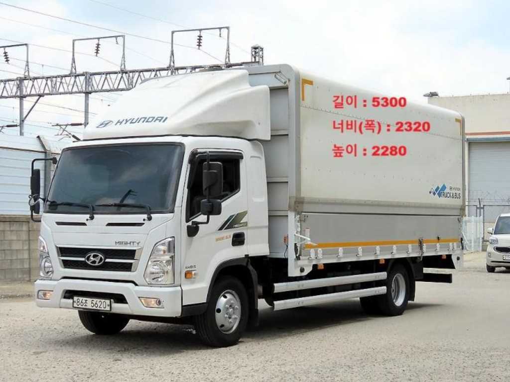 윙바디 3.5톤 올 뉴 마이티 2021년식