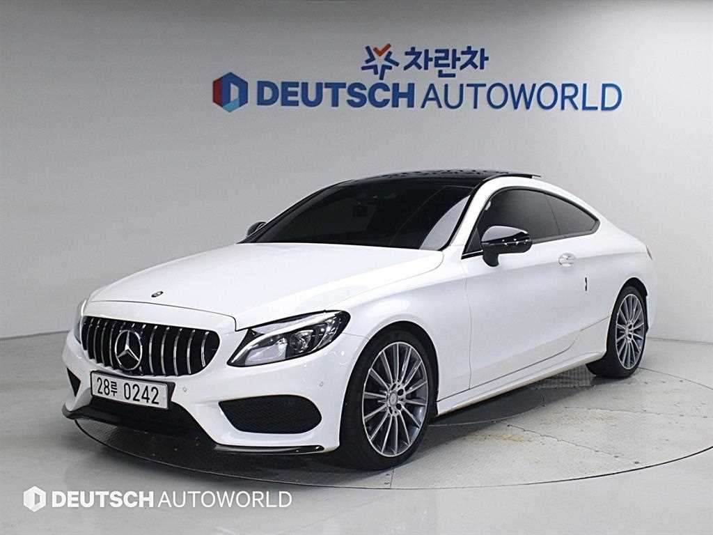 C클래스 W205 C200 쿠페 2017년식