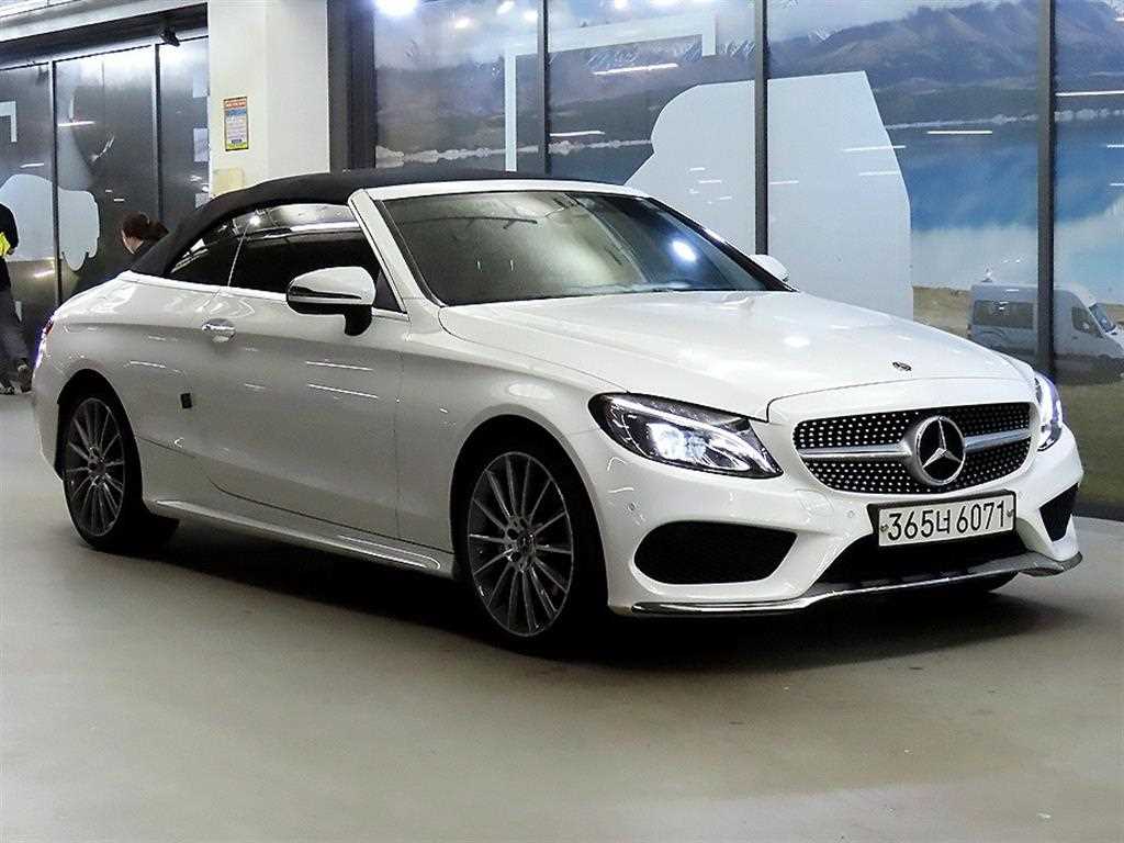 C클래스 W205 C200 카브리올레 2018년식