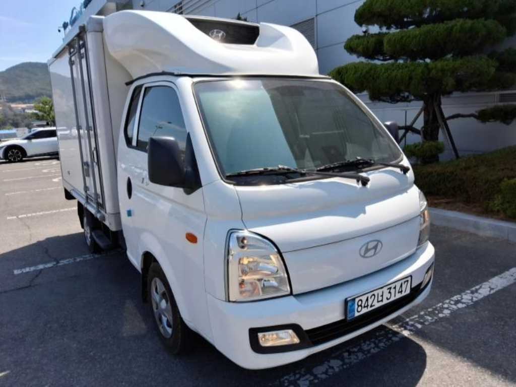 현대 포터2 1톤 냉동탑 트윈컴프 LPG - 중고 트럭 매물 이미지