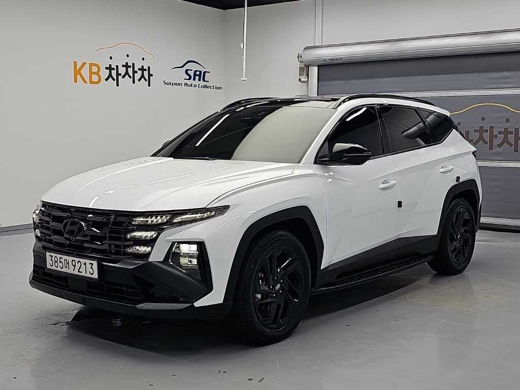 현대 투싼 가솔린 1.6 터보 4WD 블랙 익스테리어 사진