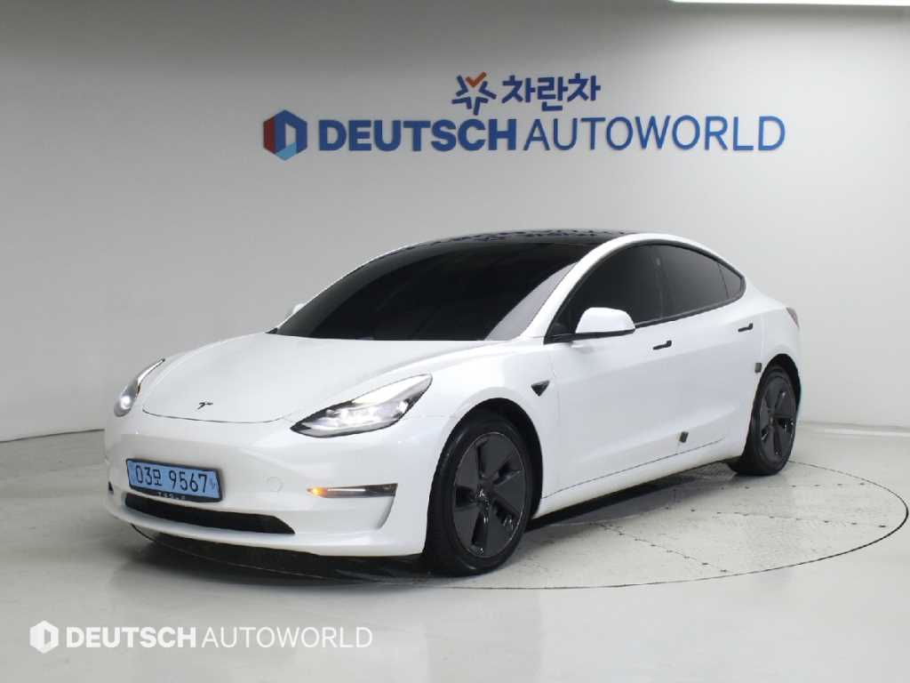 모델 3 롱 레인지 2021년식