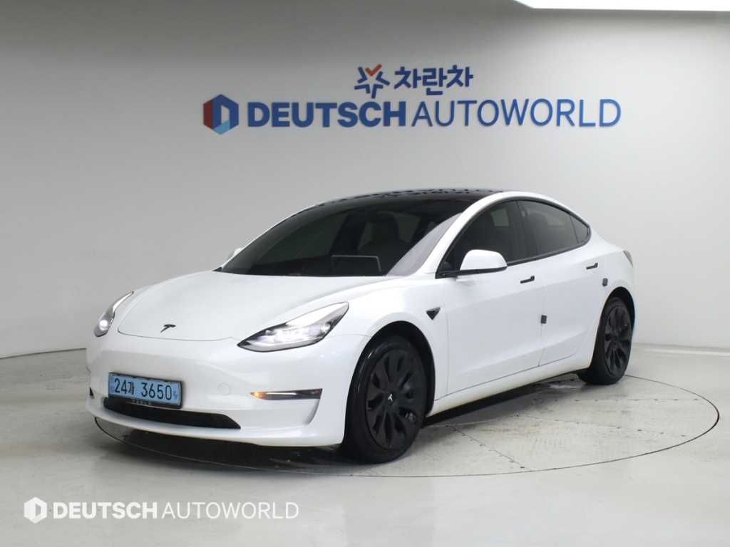 모델 3 롱 레인지 2021년식