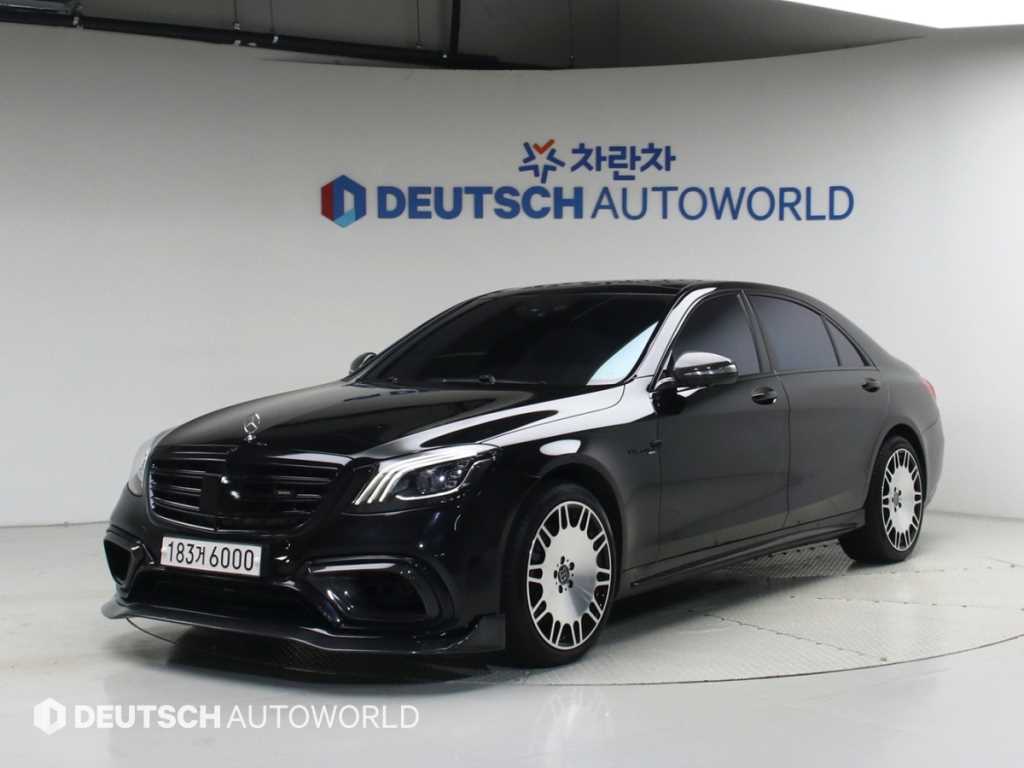 S클래스-W222 S 63 AMG 4MATIC 2015년식