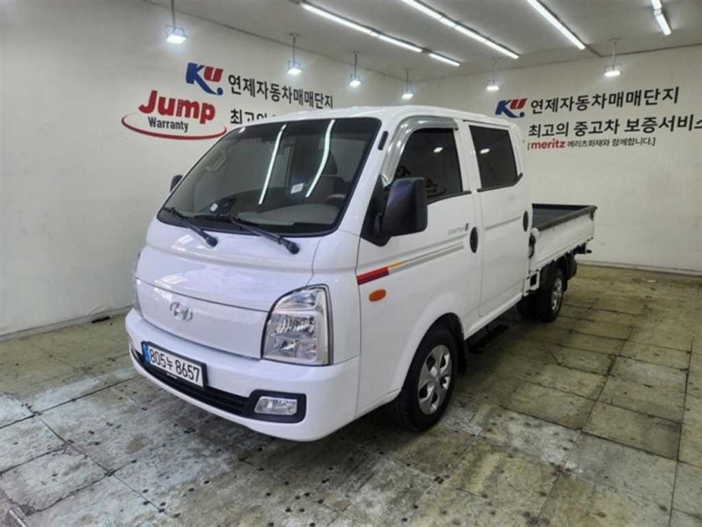 현대 포터2 1톤 카고 더블캡 장축 - 중고 트럭 매물 이미지