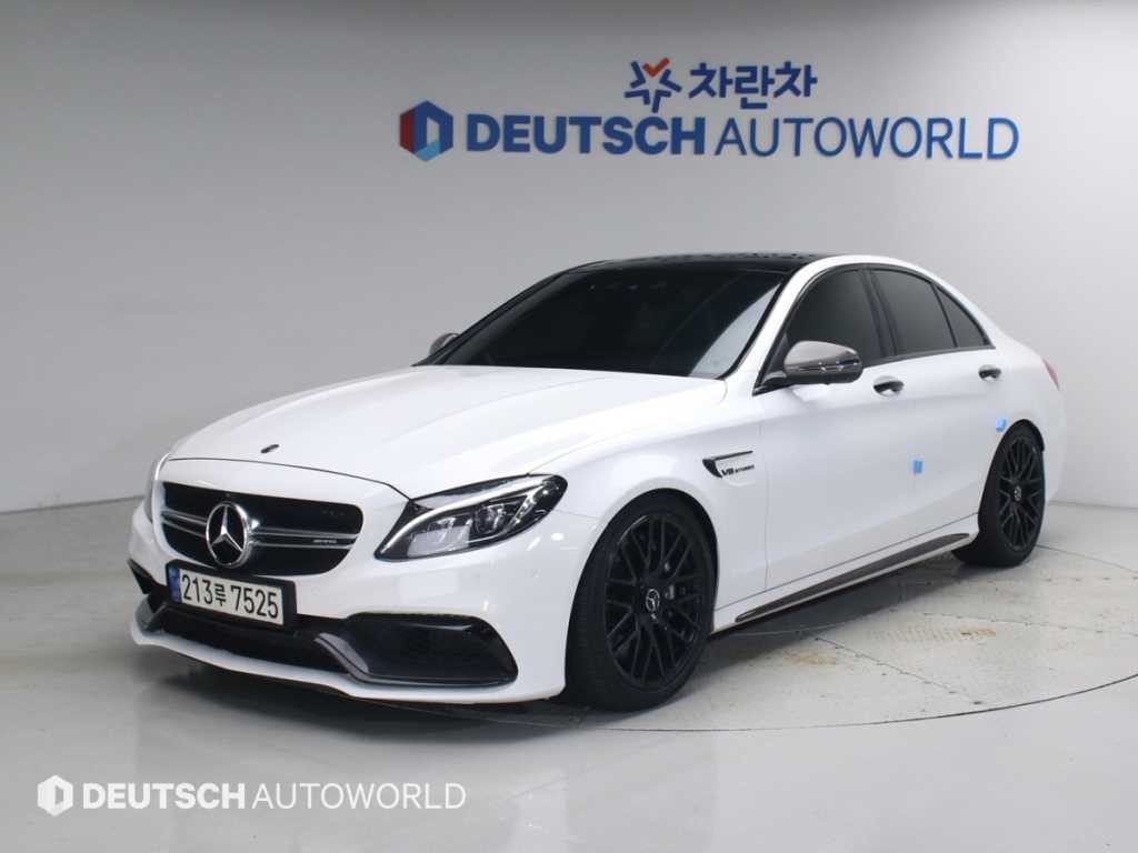 C클래스 W205 C63 AMG 2018년식