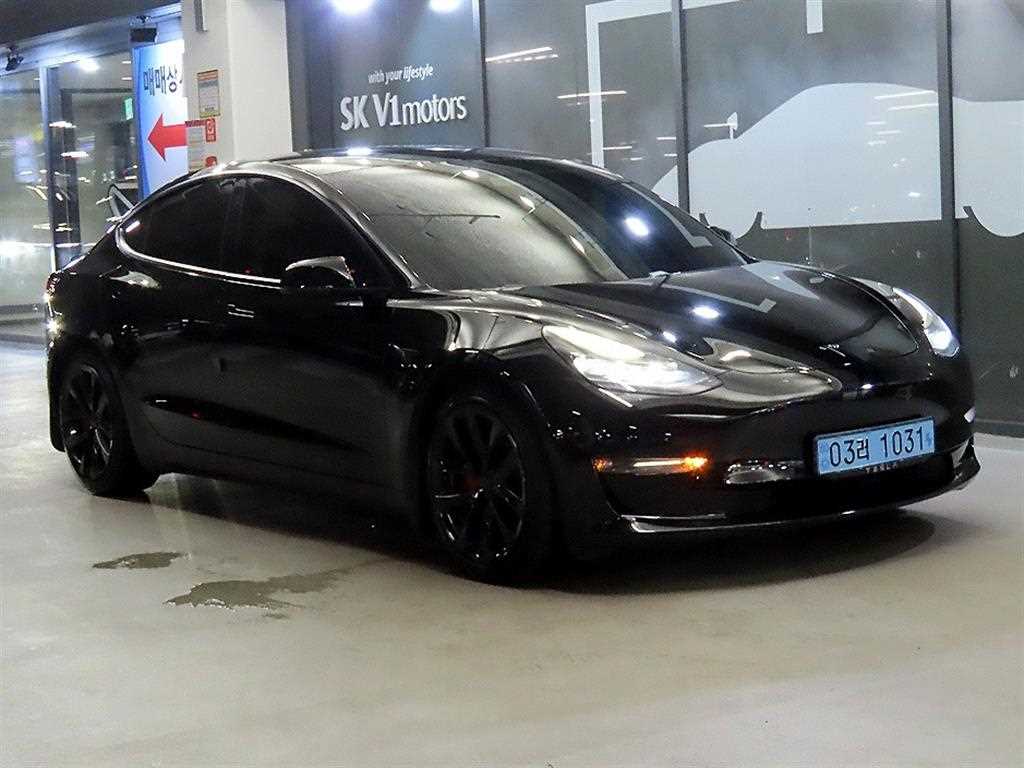 모델 3 롱 레인지 2021년식