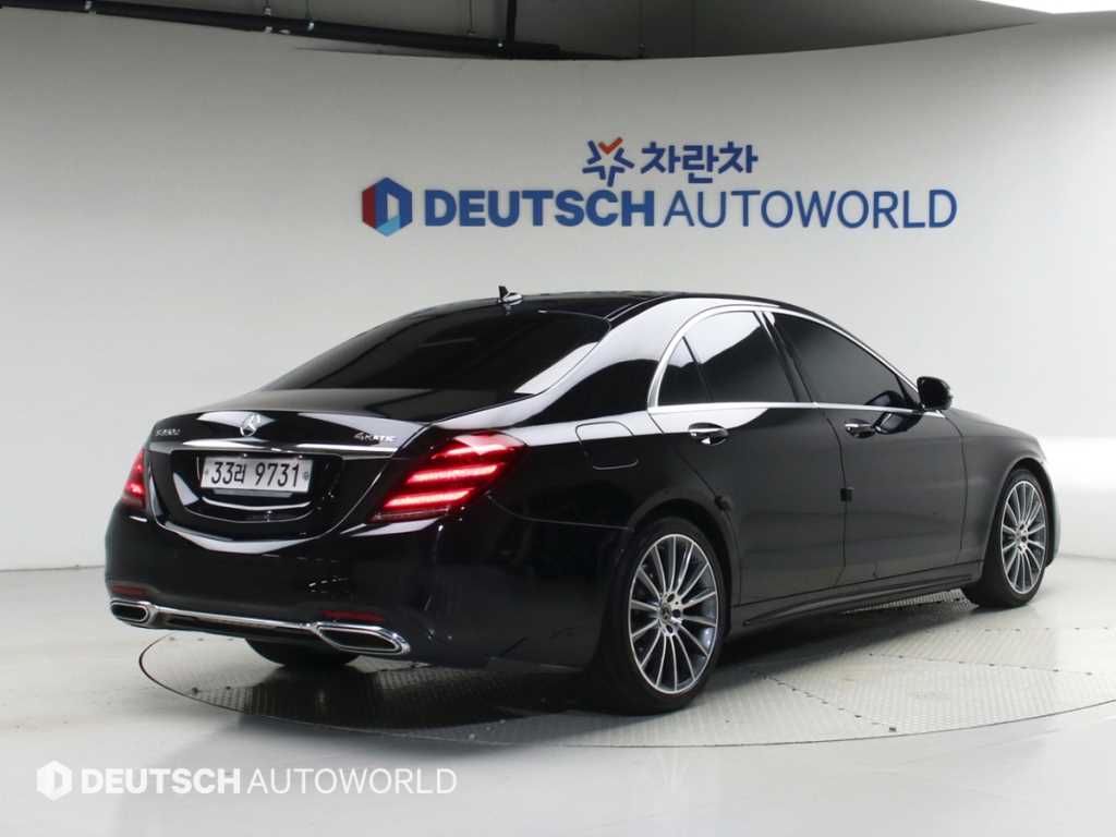벤츠 S 클래스 S 350 d 4MATIC 사진 2/20