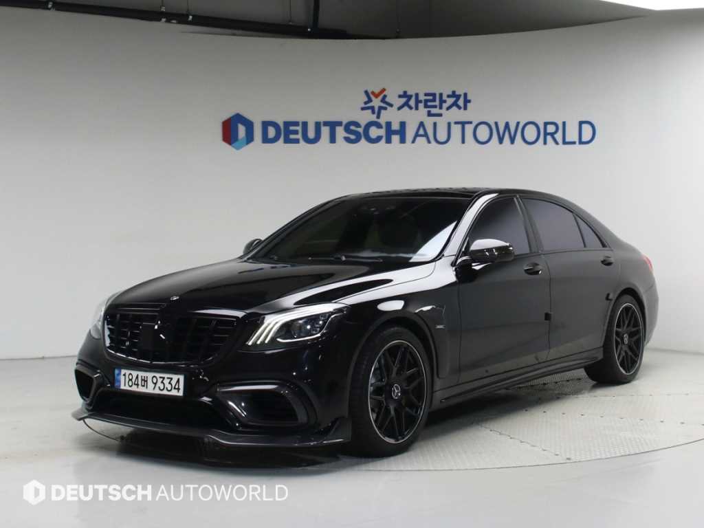 S클래스-W222 S 63 AMG 4MATIC 2016년식