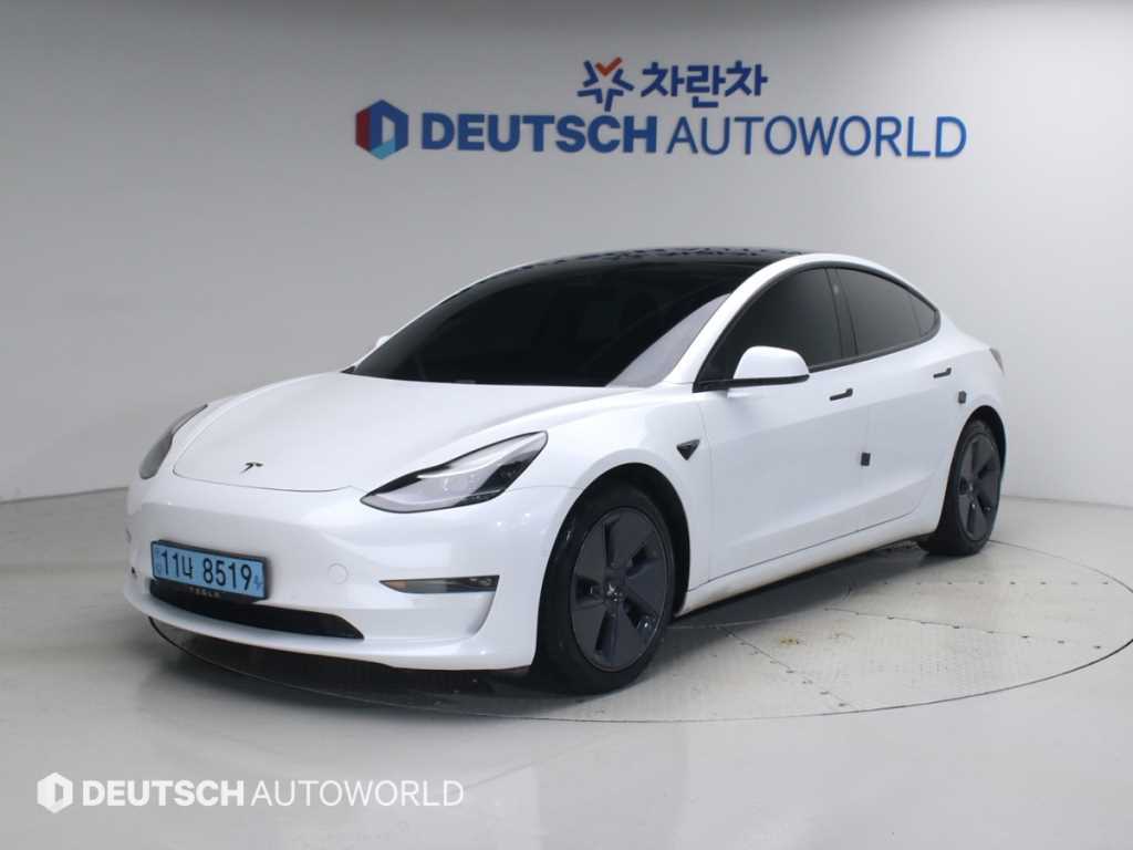 모델 3 롱 레인지 2021년식