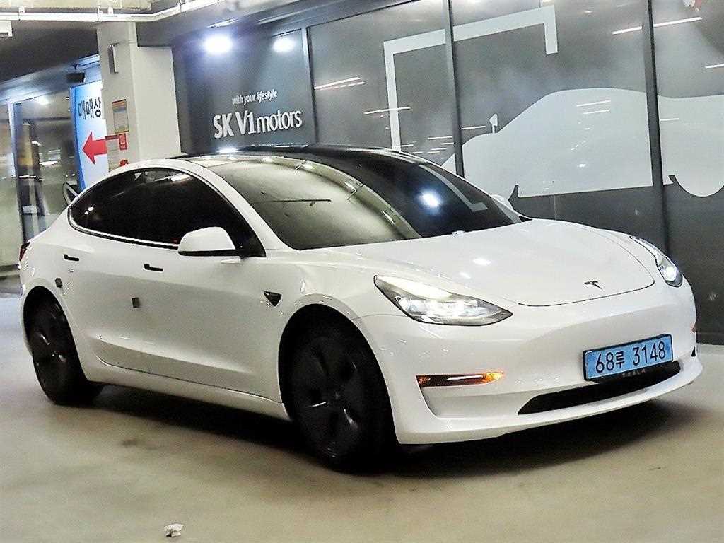 모델 3 롱 레인지 2021년식