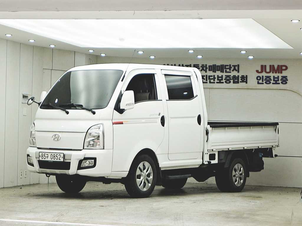 현대 포터2 1톤 카고 더블캡 장축 - 중고 트럭 매물 이미지