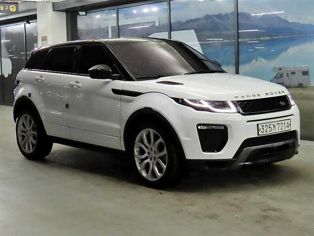 레인지로버 이보크 2.0 TD4 HSE 다이나믹 2019년식