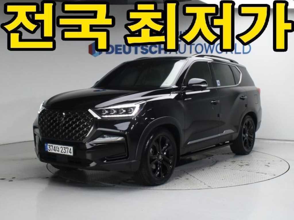올 뉴 렉스턴 (Y450) 디젤 2.2 4WD 더 블랙 2022년식