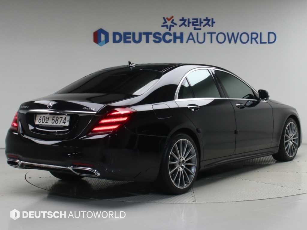 벤츠 S 클래스 S 350 d 4MATIC 사진 2/20