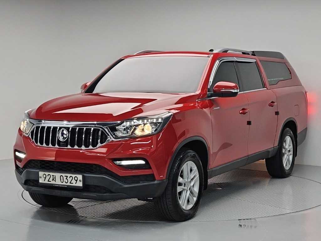 렉스턴 스포츠 칸 디젤 2.2 4WD 5링크 프레스티지 2021년식