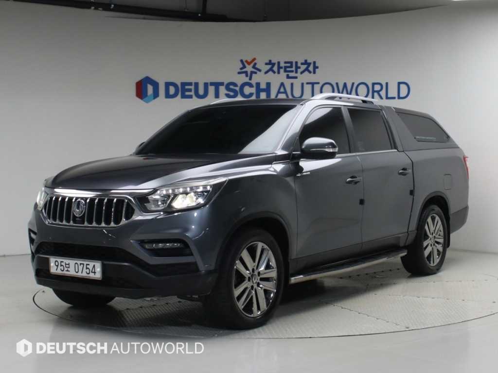렉스턴 스포츠 칸 디젤 2.2 4WD 5링크 노블레스 2020년식