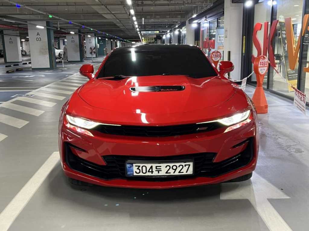 쉐보레 카마로 SS 6.2 V8 볼케이노 레드 사진 2/19