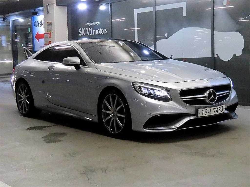 S클래스-W222 S 63 AMG 4MATIC 쿠페 2015년식