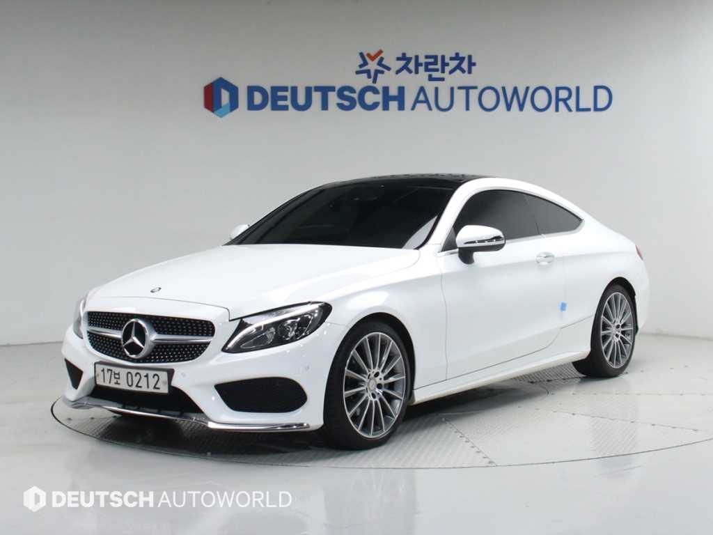 C클래스 W205 C200 쿠페 2016년식