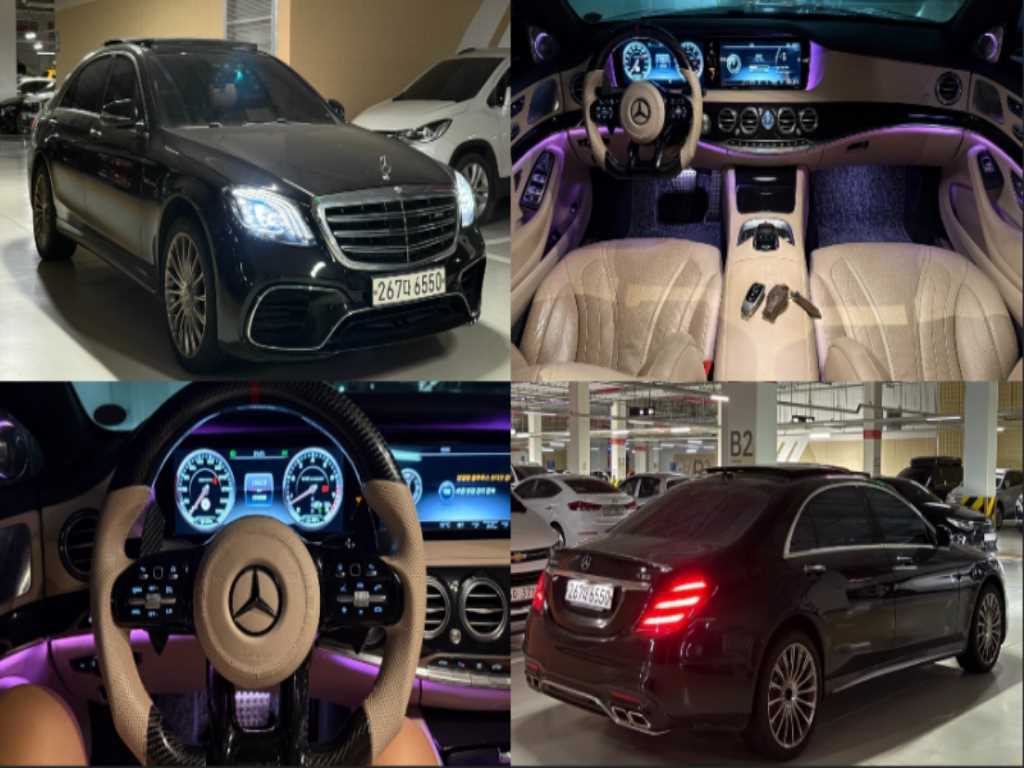 S클래스-W222 S 63 AMG 4MATIC 2016년식