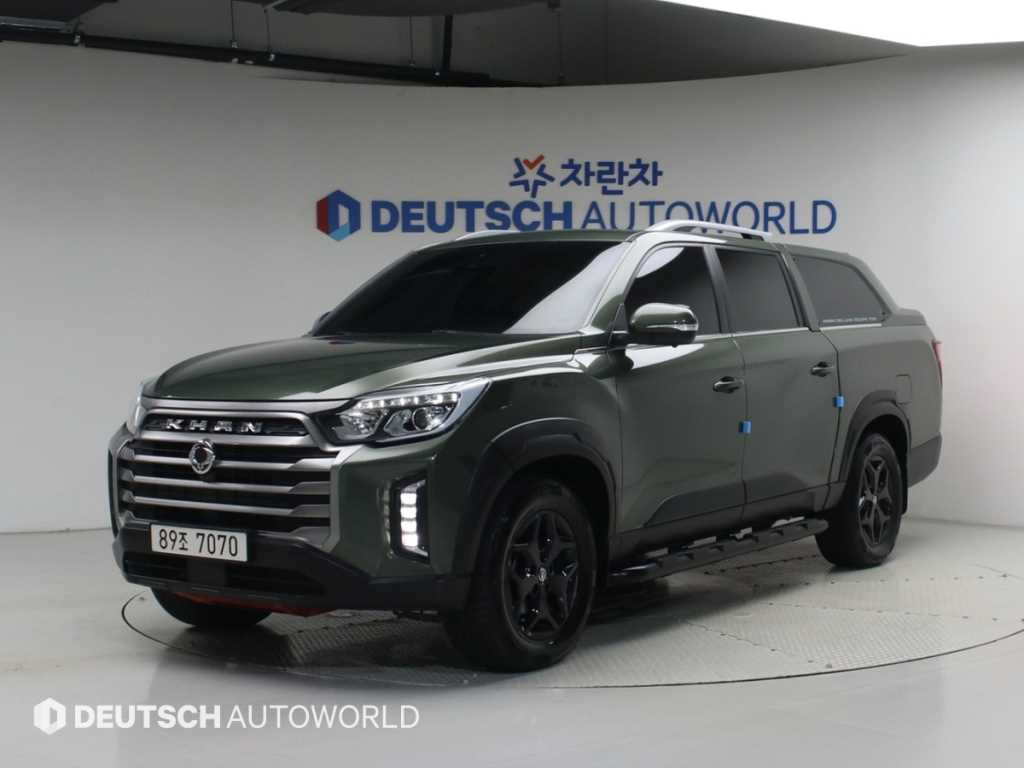 렉스턴 스포츠 칸 디젤 2.2 4WD 파워리프 프레스티지 2021년식