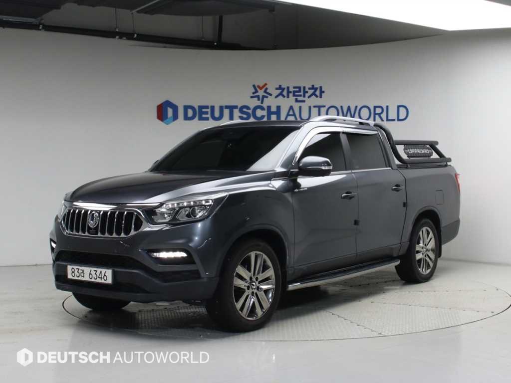 렉스턴 스포츠 칸 디젤 2.2 4WD 5링크 프레스티지 스페셜 2021년식