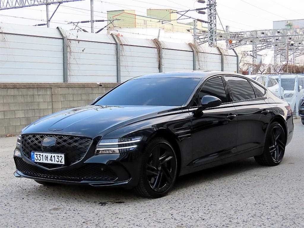 제네시스 G80 3.5 가솔린 터보 AWD 블랙 사진 2/20