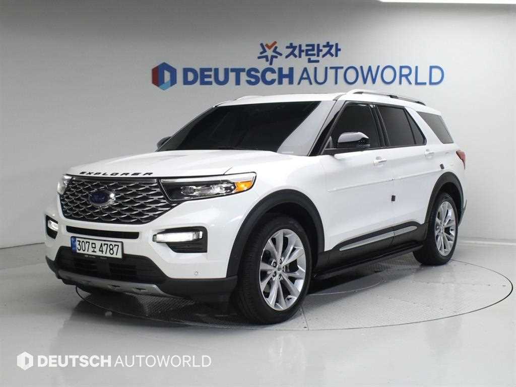 익스플로러 6세대 3.0 AWD 플래티넘 2021년식