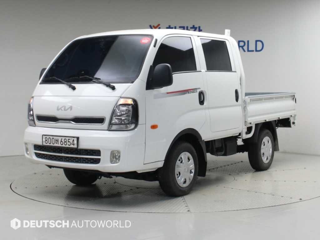 [카고]더뉴봉고3 4WD/1.0톤/더블캡/장축 GL라이트 2022년식