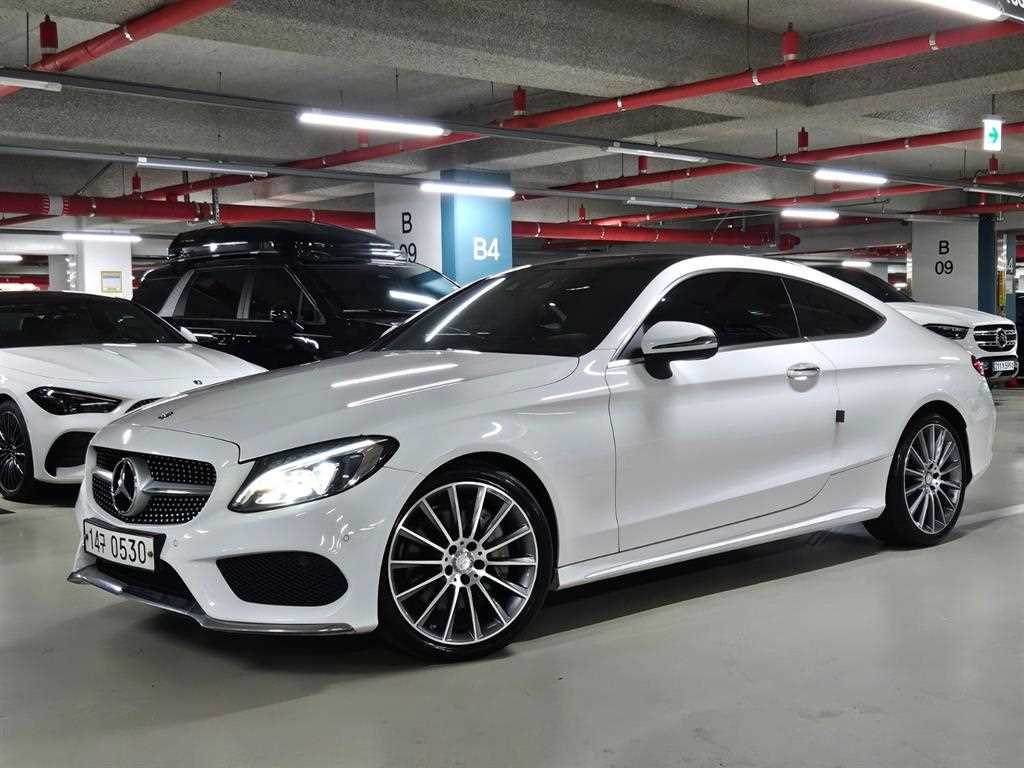 C클래스 W205 C200 쿠페 2016년식
