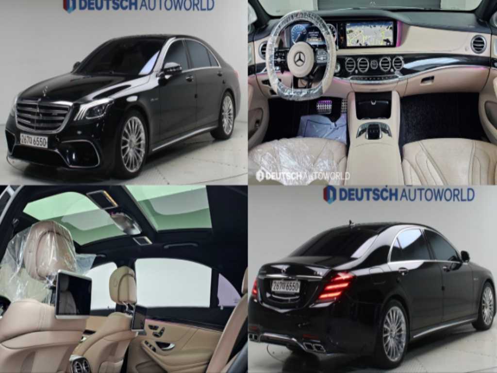 S클래스-W222 S 63 AMG 4MATIC 2016년식