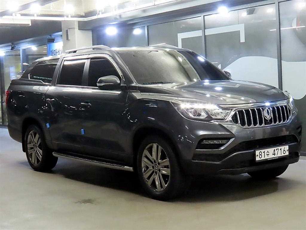 렉스턴 스포츠 칸 디젤 2.2 4WD 5링크 노블레스 2021년식