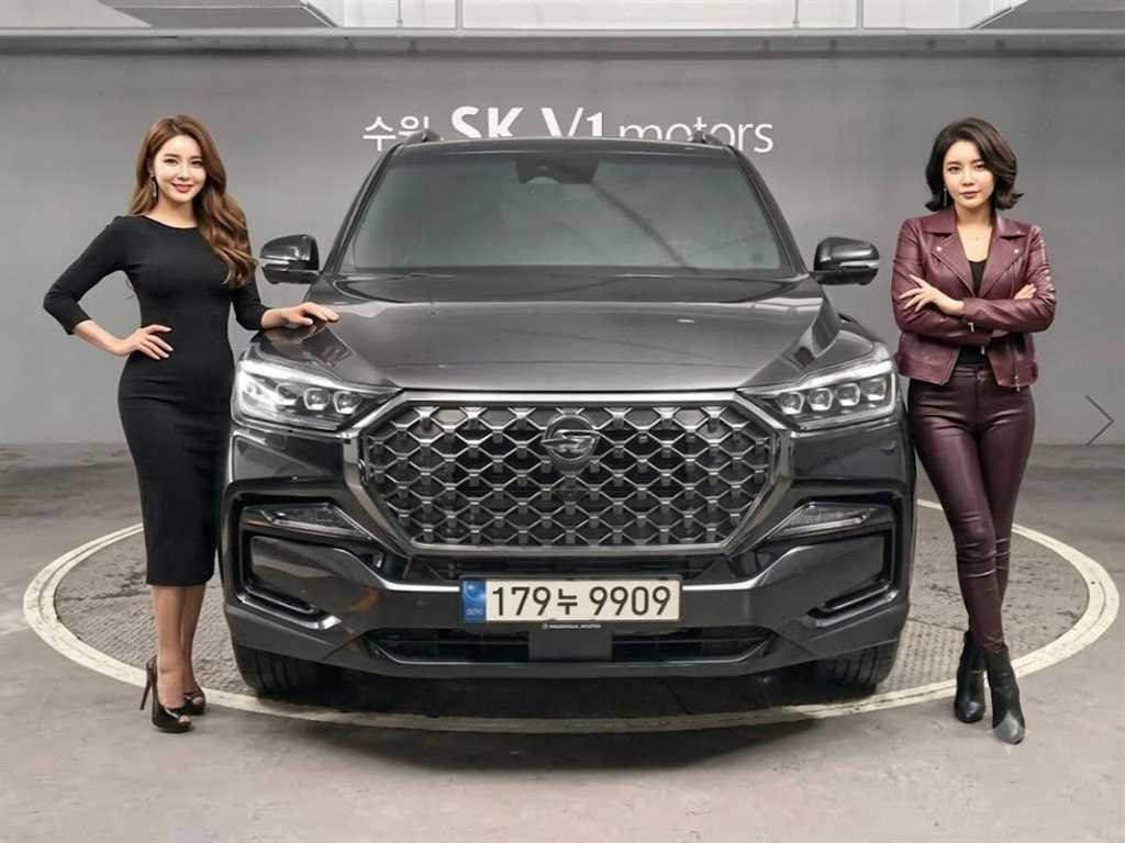 올 뉴 렉스턴 (Y450) 디젤 2.2 4WD 더 블랙 2021년식