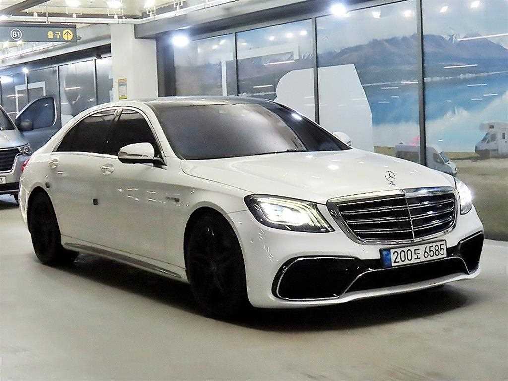 S클래스-W222 S 63 AMG 4MATIC + 2018년식