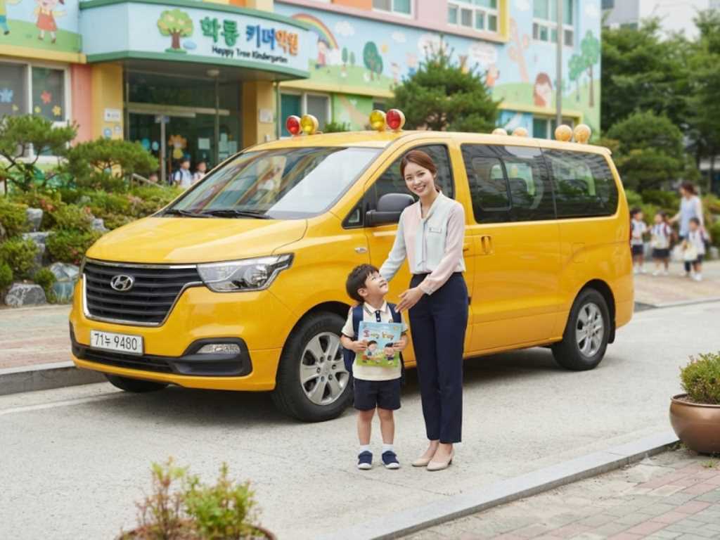 더 뉴 그랜드 스타렉스 어린이보호차 15인승 2019년식
