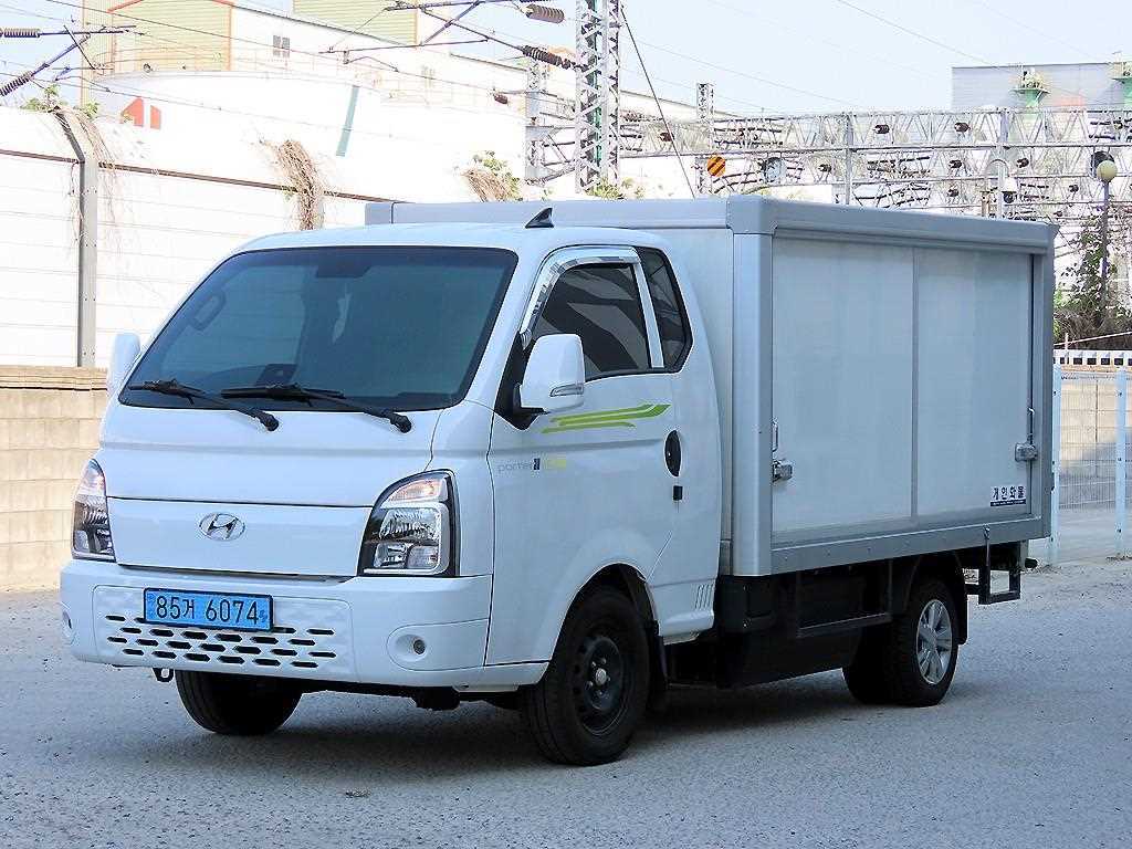 현대 포터2 1톤 저상탑 전기 - 중고 트럭 매물 이미지