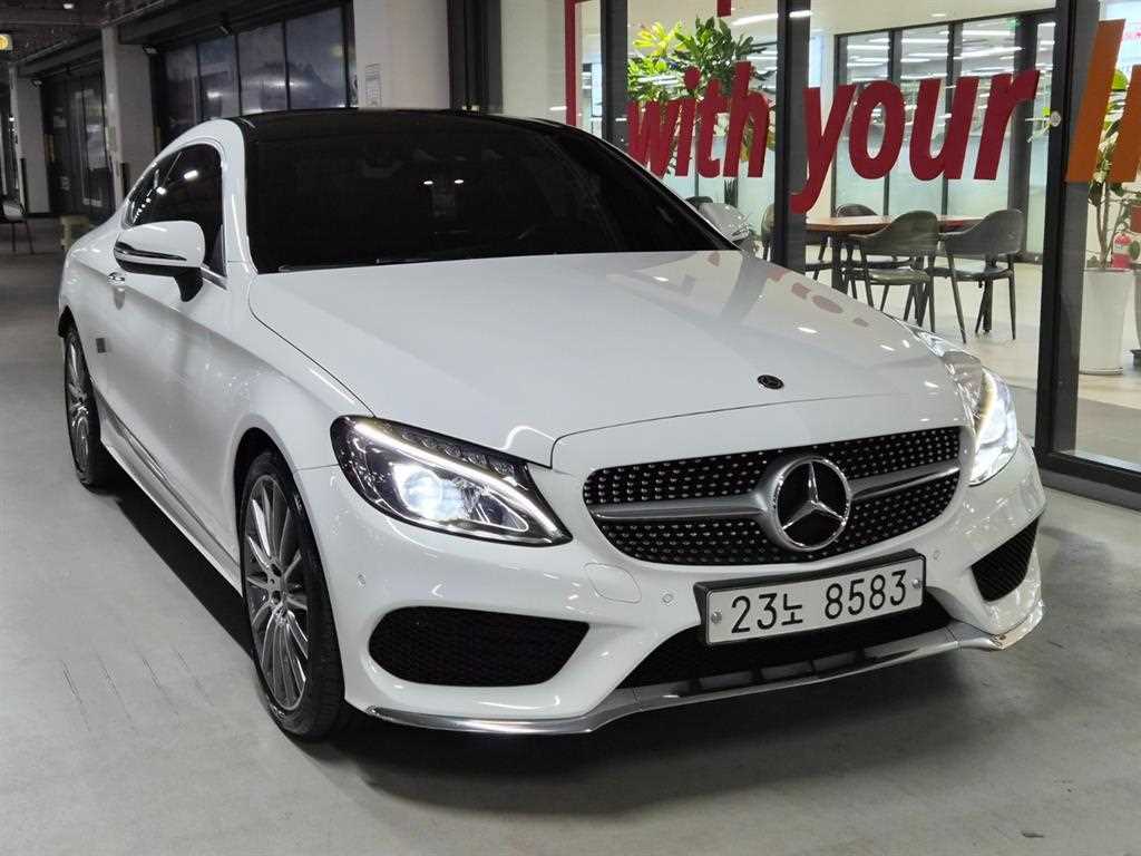 C클래스 W205 C200 쿠페 2018년식
