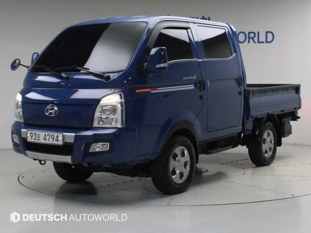[카고]포터2 4WD/더블캡/장축 프리미엄 2020년식