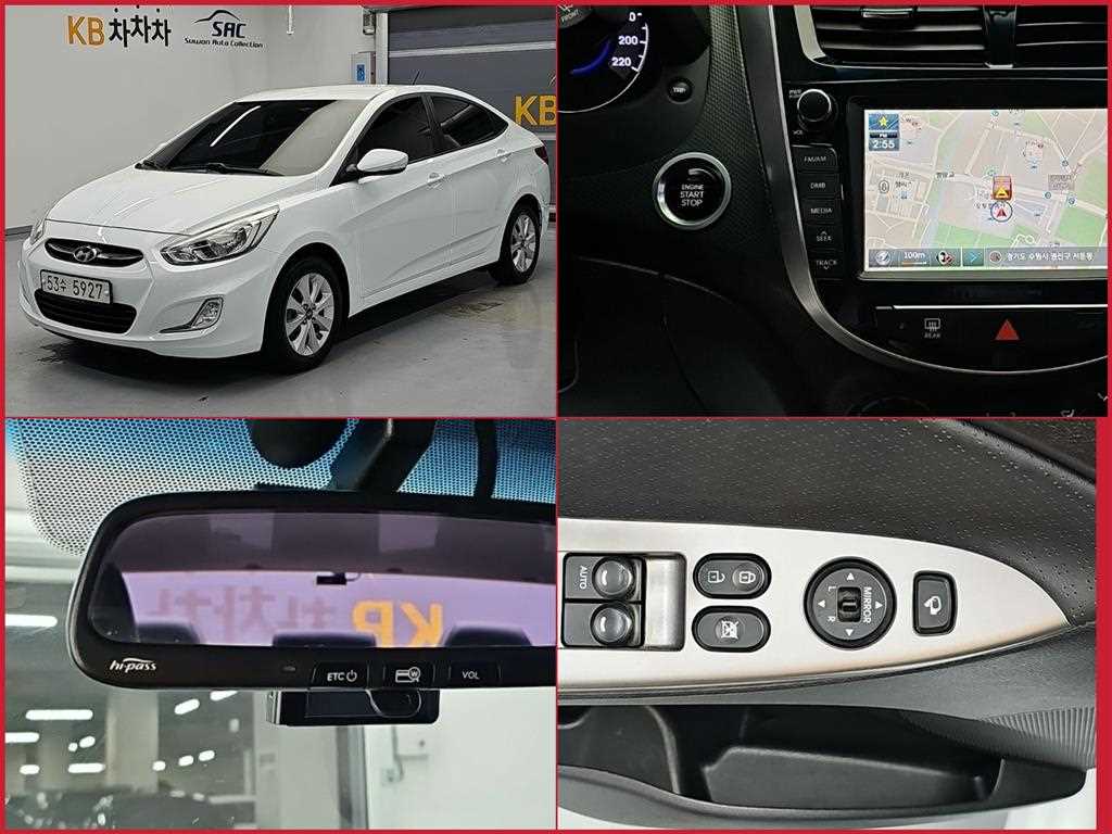 엑센트신형 1.4VVT 모던 2016년식