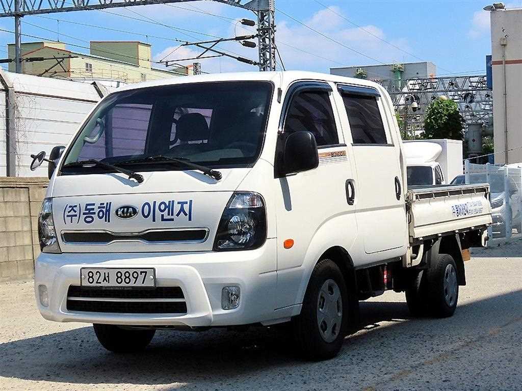 기아 봉고3 카고 1.0톤/더블캡/초장축/(CRDi) 럭셔리 사진 2/17