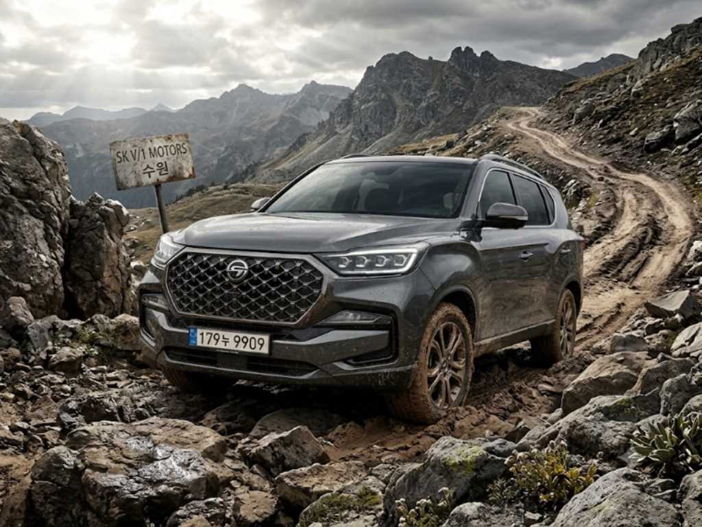 올 뉴 렉스턴 (Y450) 디젤 2.2 4WD 더 블랙 2021년식