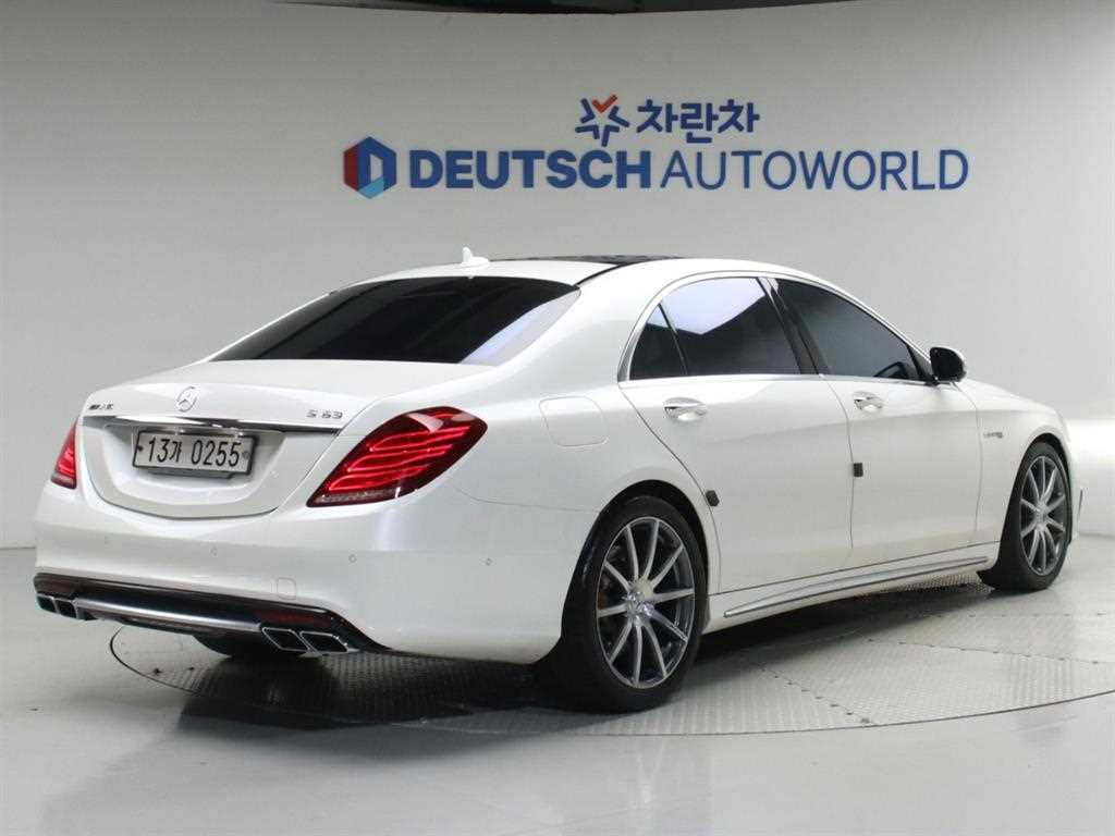 벤츠 S 클래스 S 63 AMG 4MATIC 사진 2/20