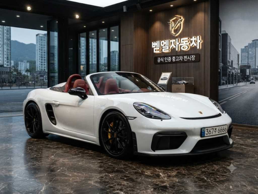 포르쉐 718 4.0 스파이더 사진