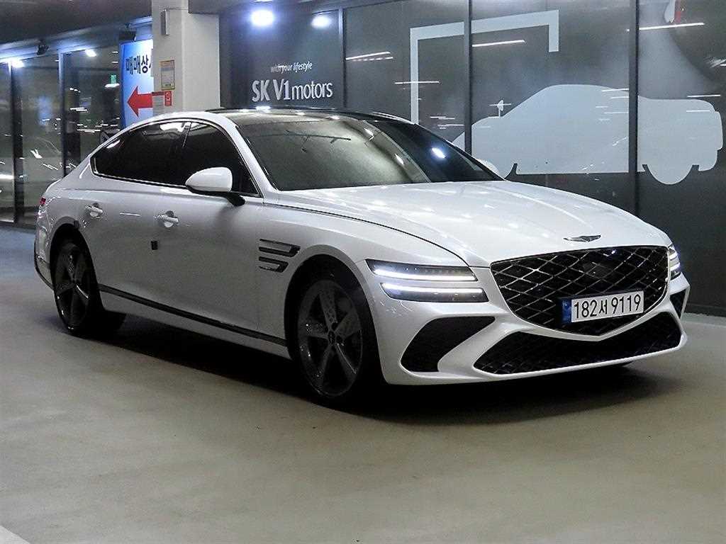 제네시스 G80 2.5 가솔린 터보 AWD 스포츠팩 사진