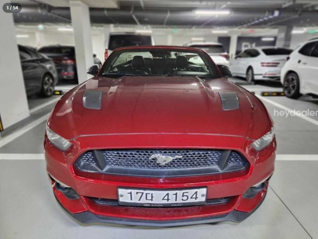 포드 머스탱 GT 컨버터블 사진