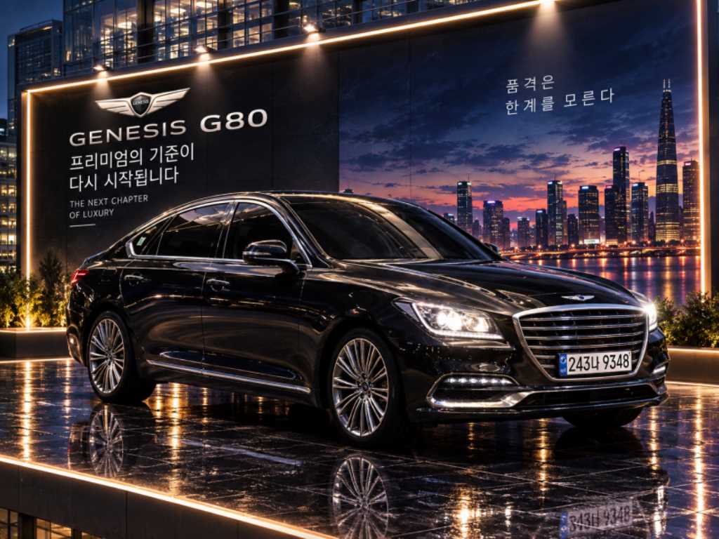 제네시스 G80 2.2D AWD 럭셔리 사진