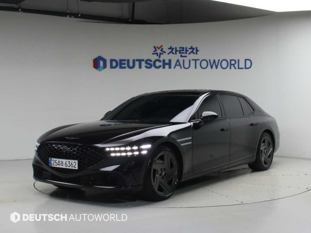 제네시스 G90 3.5T GDI e-S/C AWD 블랙 사진