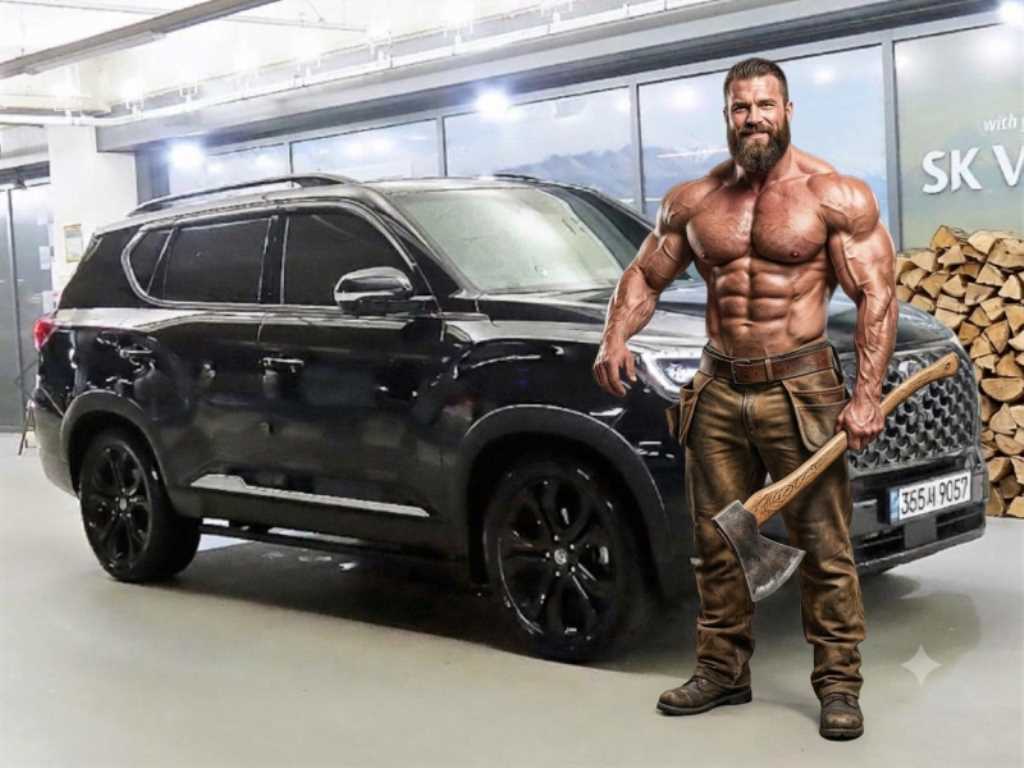 KGM 렉스턴 디젤 2.2 4WD 더 블랙 사진