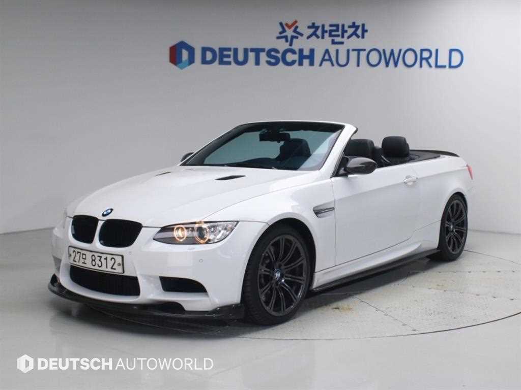 BMW 3시리즈 M3 컨버터블 사진